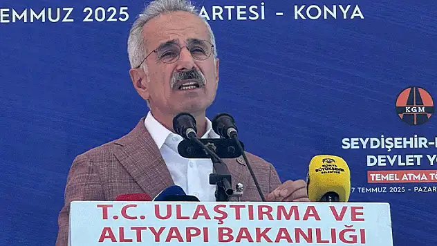 Ulaşımın kalbi Konya'da olacak