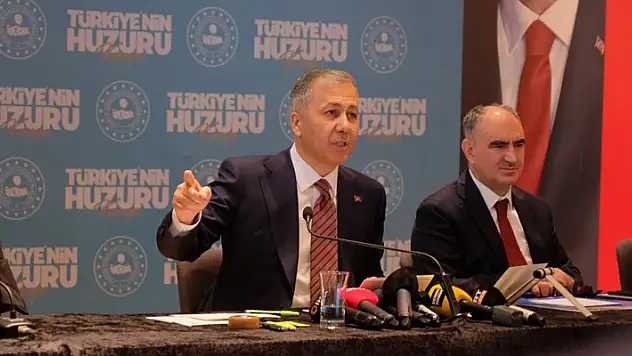 Bakan Yerlikaya Konya'da konuştu: Bir tane çetenin bile nefes almasını istemiyoruz 
