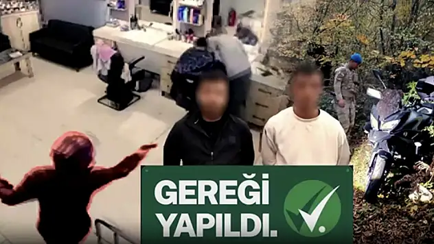 Bakan Yerlikaya, Sinop'ta berber dükkanına silahla saldıran iki zanlının yakalandığını bildirdi