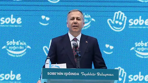 Bakan Yerlikaya, SOBE'nin Işığında Teşekkür Buluşmasına katıldı
