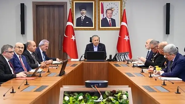 Bakan Yerlikaya'nın başkanlığında 'Koordinasyon Toplantısı' yapıldı