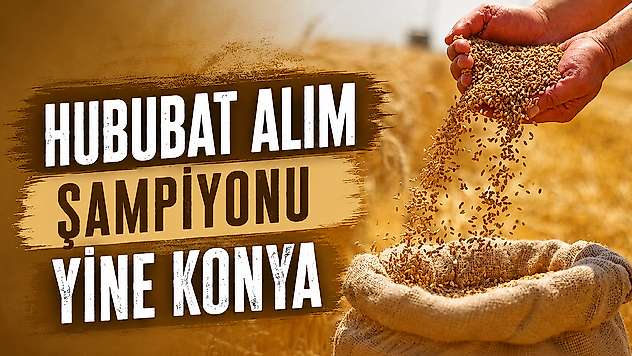 Bakan Yumaklı duyurdu: Hububat alım şampiyonu yine Konya