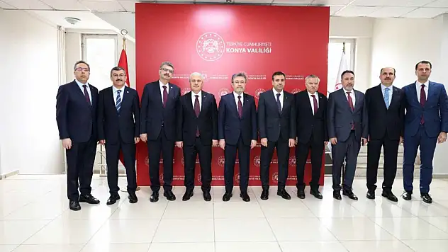 Bakan Yumaklı Konya'da temaslarda bulundu