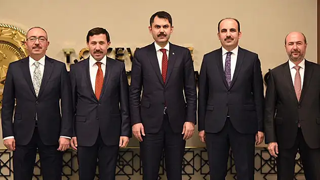 Bakanlar ile Konya projeleri görüşüldü