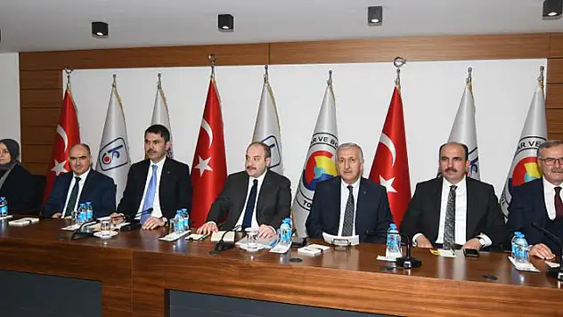 Bakanlardan Konya sanayisine tam destek
