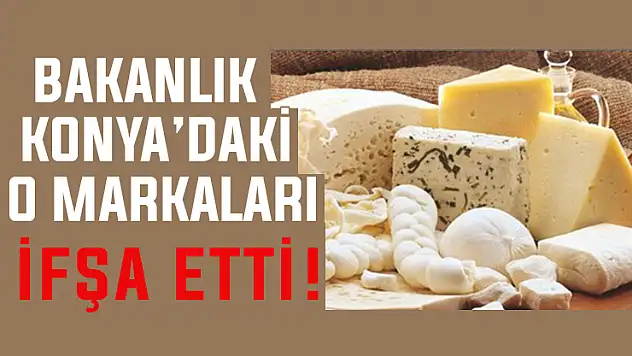 Bakanlık duyurdu! Konya'daki o markalar tağşiş ürün satıyormuş