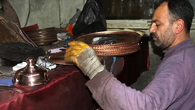 Bakırcılık mesleği unutulmaya yüz tuttu