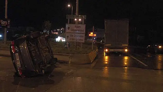 Bala Belediye Başkanı Gürbüz trafik kazası geçirdi