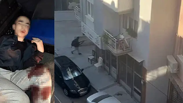 Balçova'daki olayda saldırgan yaralı olarak yakalandı