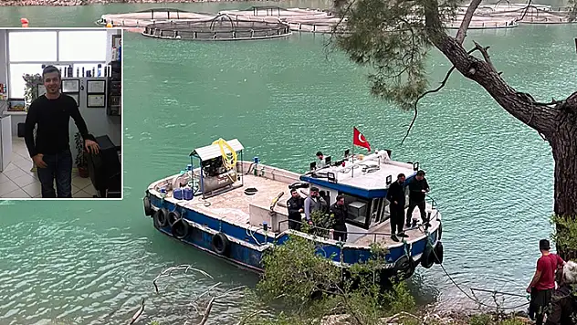 Balık tutarken baraj gölüne düşen kişi kayboldu
