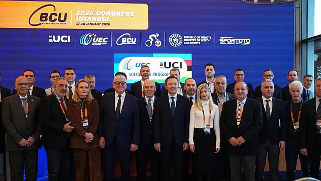 Balkan Bisiklet Birliği 2026 Kongresi İstanbul'da yapıldı