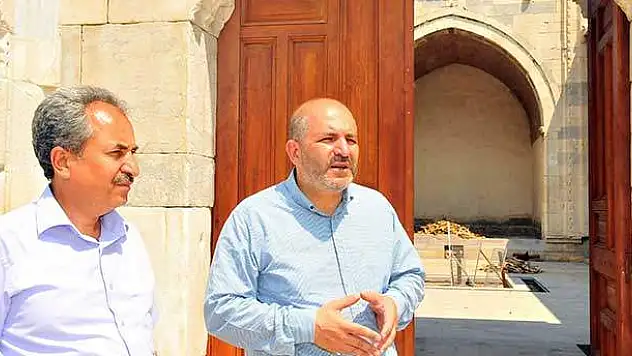 Baloğlu ve Akkaya restorasyon çalışmalarını inceledi