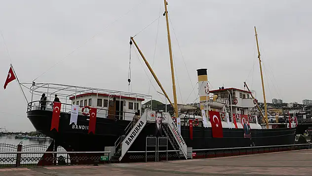 Bandırma Vapuru'nu 19 Mayıs'ta binlerce kişi ziyaret ediyor