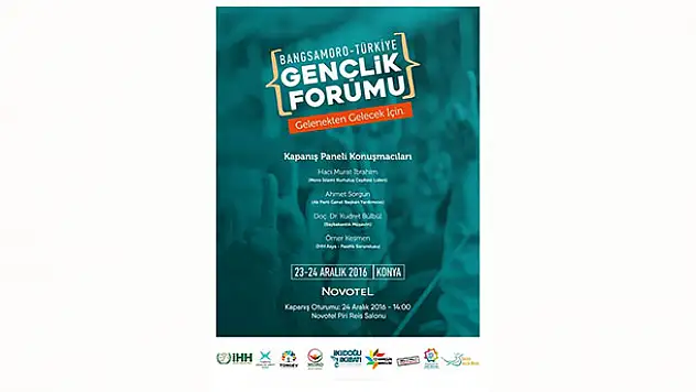 Bangsamoro Konya'da konuşulacak