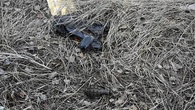 Baraj kenarında patlamamış 3 el bombası bulundu