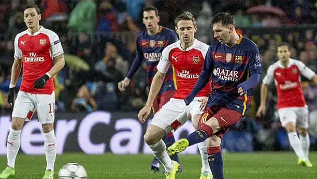 Barcelona devler liginde çeyrek finalde