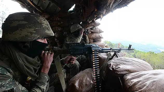 Barış Pınarı bölgesinde 7 PKK/YPG'li terörist etkisiz hale getirildi