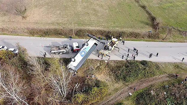 Bartın'da 40 kişinin yaralandığı kazada yolcu otobüsünün şoförü tutuklandı
