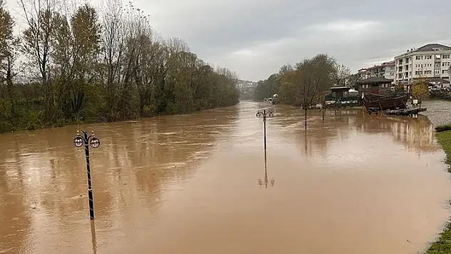 Bartın'da sağanak ve eriyen kar taşkına neden oldu
