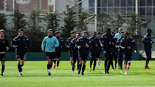 Başakşehir, Konyaspor maçı hazırlıklarını sürdürdü