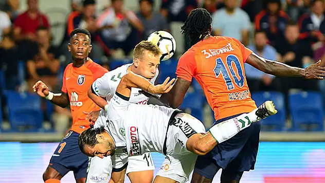 Başakşehir ve Konyaspor, Süper Lig'de 16. randevuda