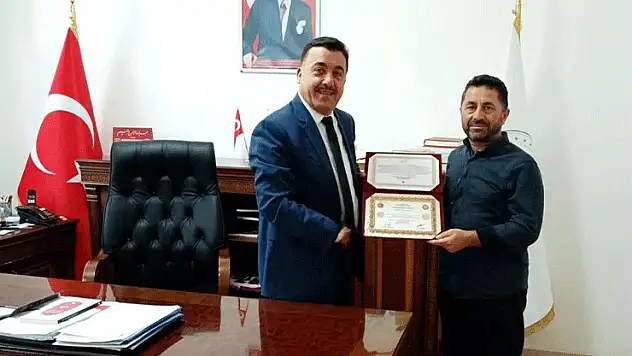 Başarılı öğretmen hafız oldu