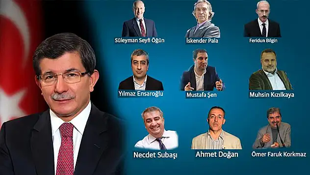 Başbakan Davutoğlu, başdanışmanı olarak 9 yeni ismi görevlendirdi
