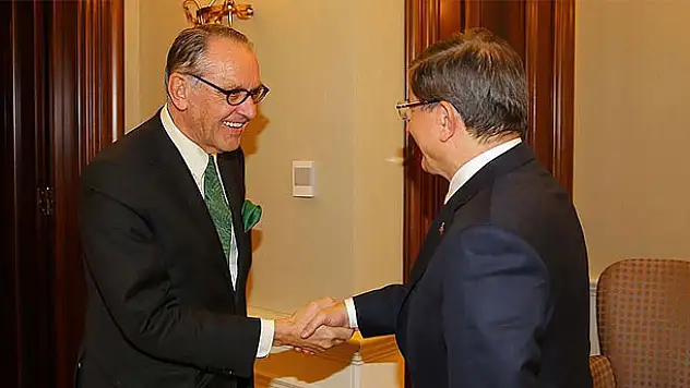 Başbakan Davutoğlu BM Genel Sekreter Yardımcısı Eliasson'ı kabul etti