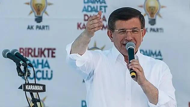 Başbakan Davutoğlu Karaman'da konuştu