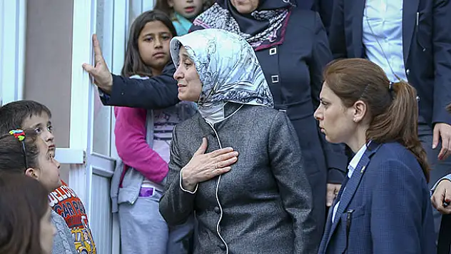 Başbakan Davutoğlu'nun eşi Sare Davutoğlu, Konya'da