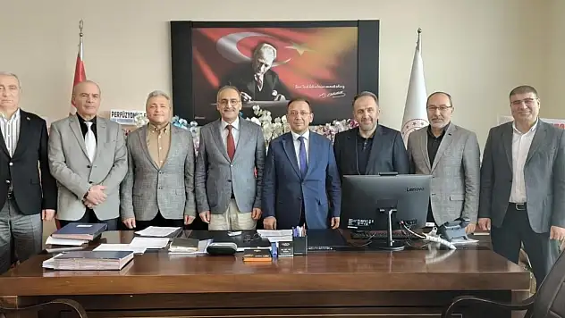 Başhekim Çiçek'e hayırlı olsun ziyareti