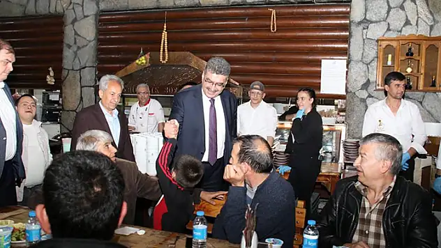 Başkan Akkaya engellilerle bir araya geldi
