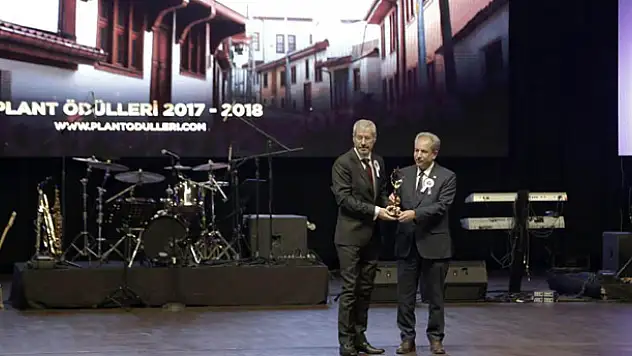Başkan Akkaya, Plant Ödülü'nü aldı