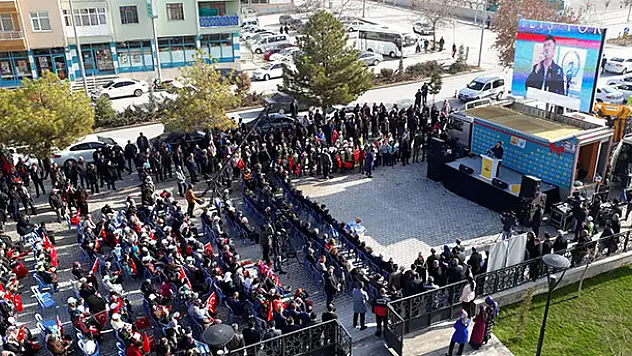 Başkan Akyürek Cihanbeyli Şehir Konağı'nın açılışını yaptı