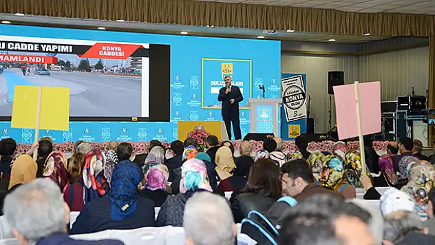 Başkan Akyürek Çumralılarla buluştu
