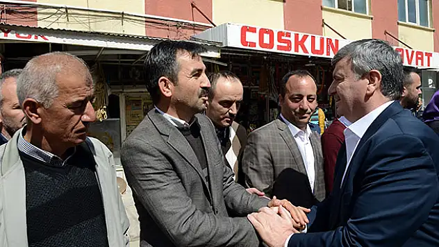 Başkan Akyürek Hadim'de yatırımları inceledi, halkla buluştu