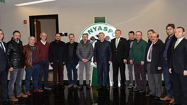 Başkan Akyürek'ten Torku Konyaspor yönetimine ziyaret