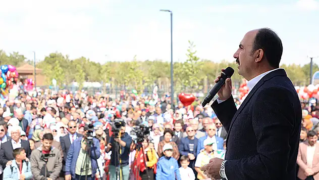 Başkan Altay: 3 günde 17 tesisin açılışını yaptık veya temelini attık
