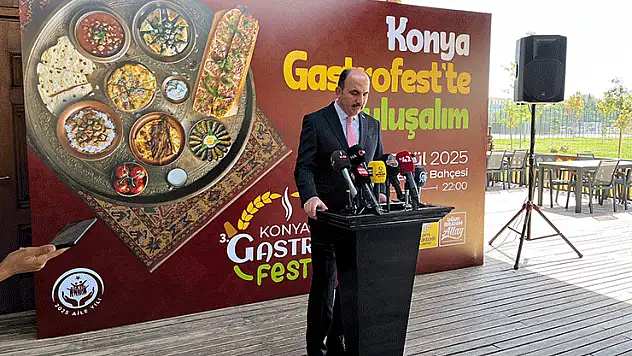Başkan Altay, '3. Uluslararası Gastronomi Festivali' öncesi Konya Basını ile buluştu