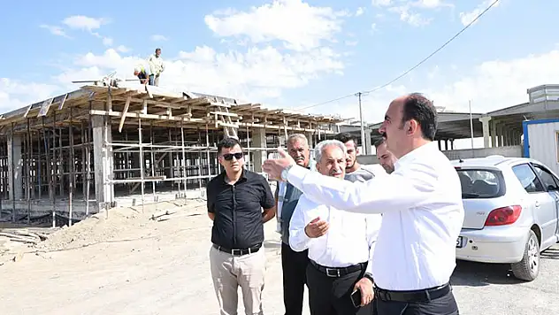 Başkan Altay Akşehir hayvan barınağı ve bakımevi inşaatını inceledi
