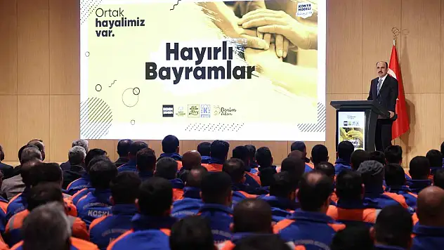 Başkan Altay: 'Biz büyük ve güçlü bir aileyiz'