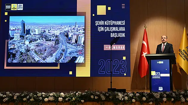Başkan Altay, Büyükşehir Belediyesi'nin 2023 yılında Konya genelinde hayata geçirdiği yatırımları değerlendirdi