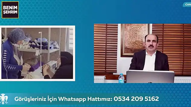 Başkan Altay, canlı yayında Konyalılarla buluştu