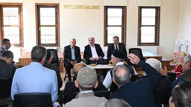 Başkan Altay, Cihanbeyli Böğrüdelik Mahallesi'nde vatandaşlarla buluştu