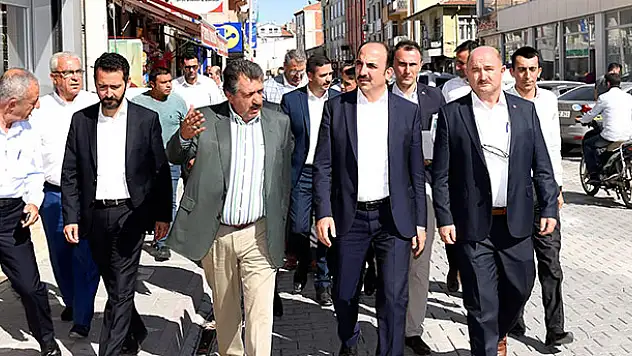 Başkan Altay Cihanbeyli ve Altınekin'de