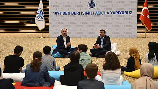 Başkan Altay çocukları dinledi