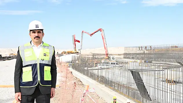 Başkan Altay, Çumra Atıksu Arıtma Tesisi'nde incelemelerde bulundu