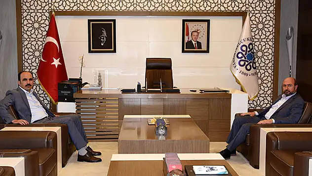 Başkan Altay'dan Başkan Pekyatırmacı'ya ziyaret