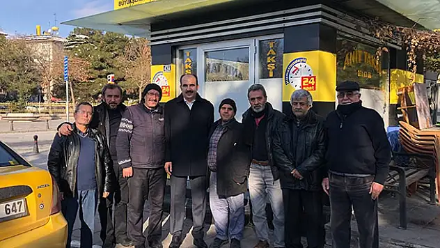 Başkan Altay'dan esnaf ziyareti