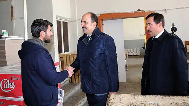 Başkan Altay'dan sanayi esnafına ziyaret